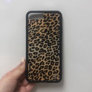 Cheetah Wildflower case